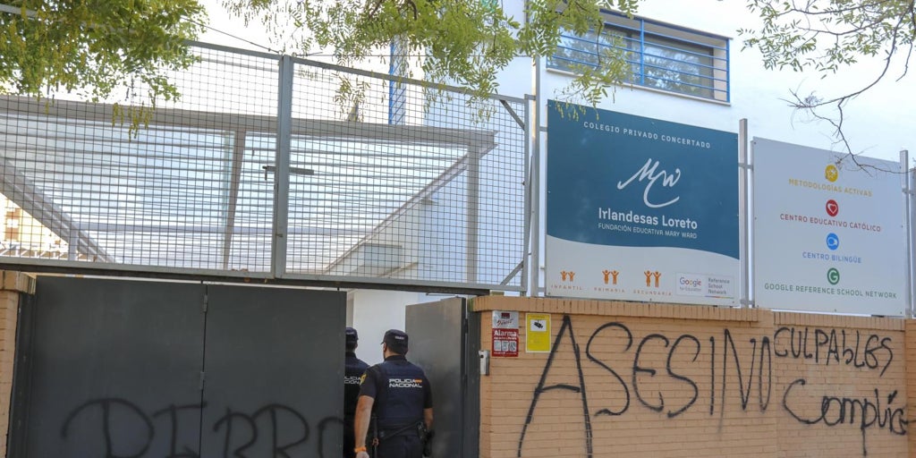 La Junta advierte que el colegio de las Irlandesas de Loreto de Sevilla podría perder el concierto tras la muerte de Sandra