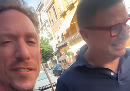 Ken Appledorn, marido de Jorge Cadaval: «No te cases nunca con un andaluz»