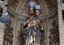 La Virgen del Sagrado Corazón de los jesuitas de Sevilla, la imagen de juventud de Enrique Pérez Comendador