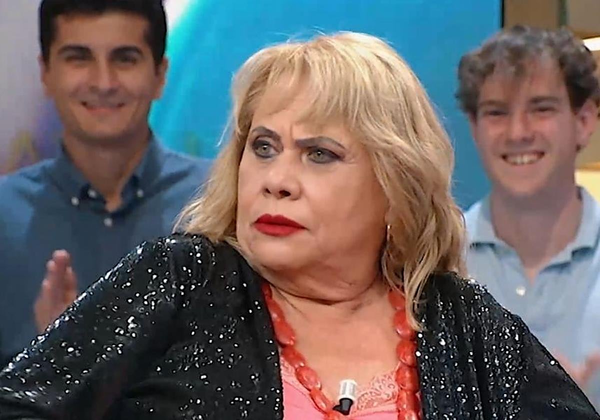 Carmina Barrios en el programa 'Gente Maravillosa'