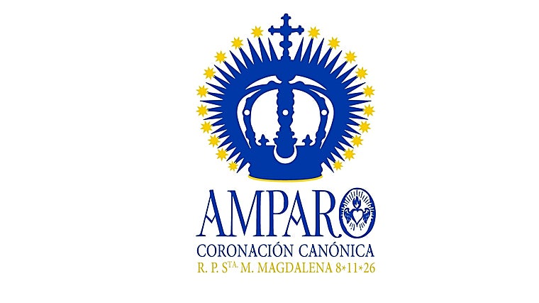 Logotipo de la coronación de la Virgen del Amparo