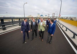 Se estrena la nueva carretera que une Palmas Altas con la Avenida de las Razas: da acceso a Lagoh y la Ciudad de la Justicia