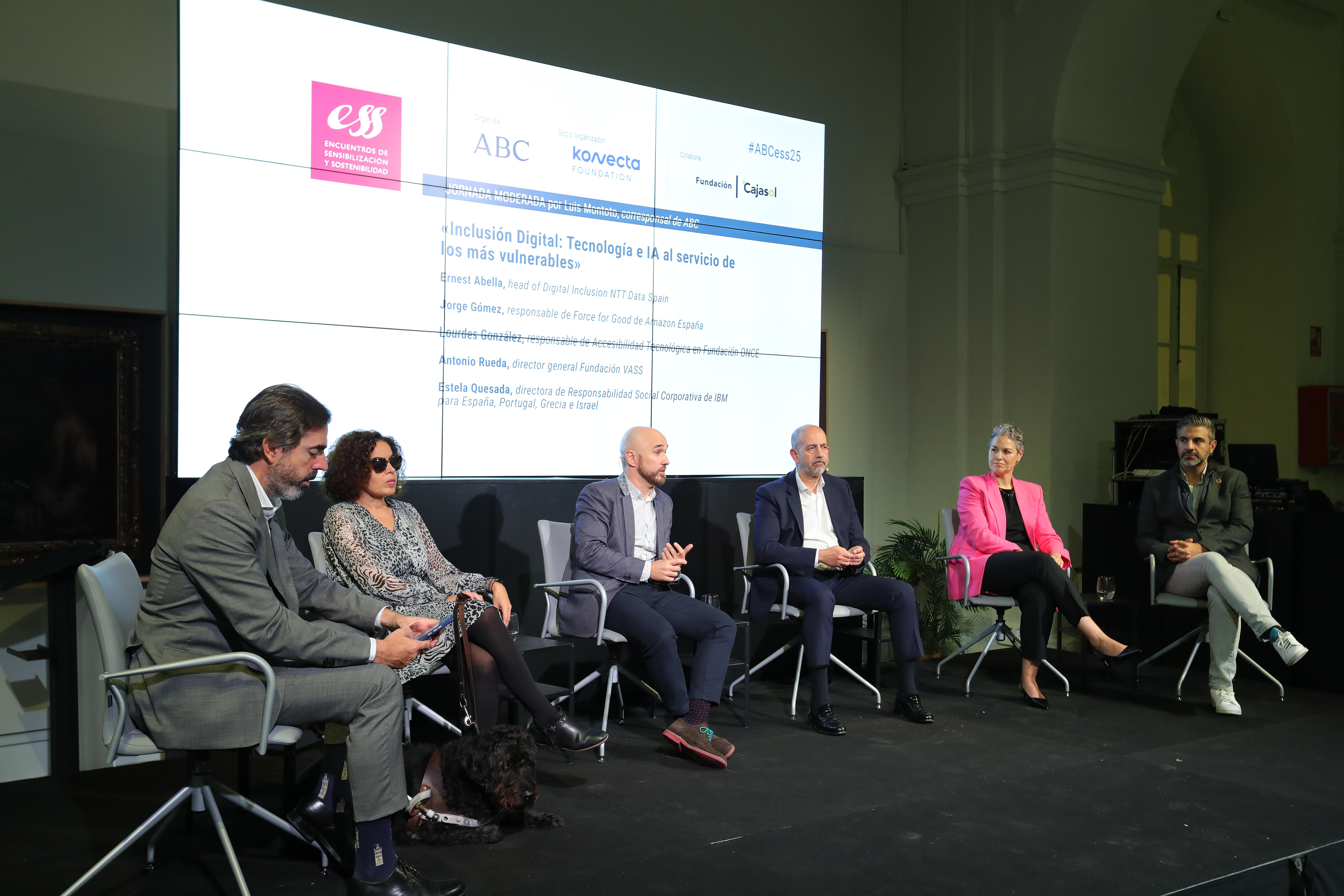 Luis Montoto, Lourdes González, Jorge Gómez, Antonio Rueda, Estela Quesada y Ernest Abella
