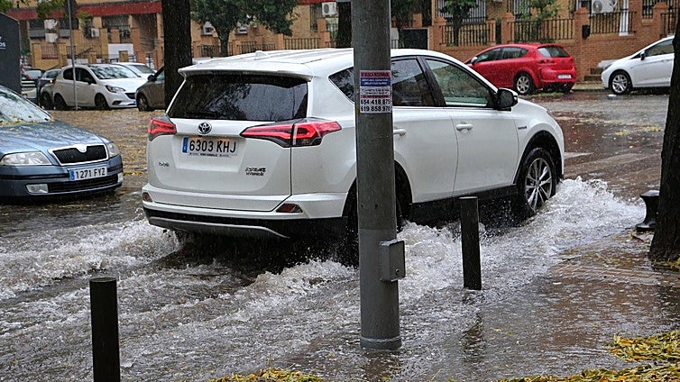 Inundaciones en calles y casas, un gran atasco y caídas de árboles en Sevilla con más de 600 incidencias registradas