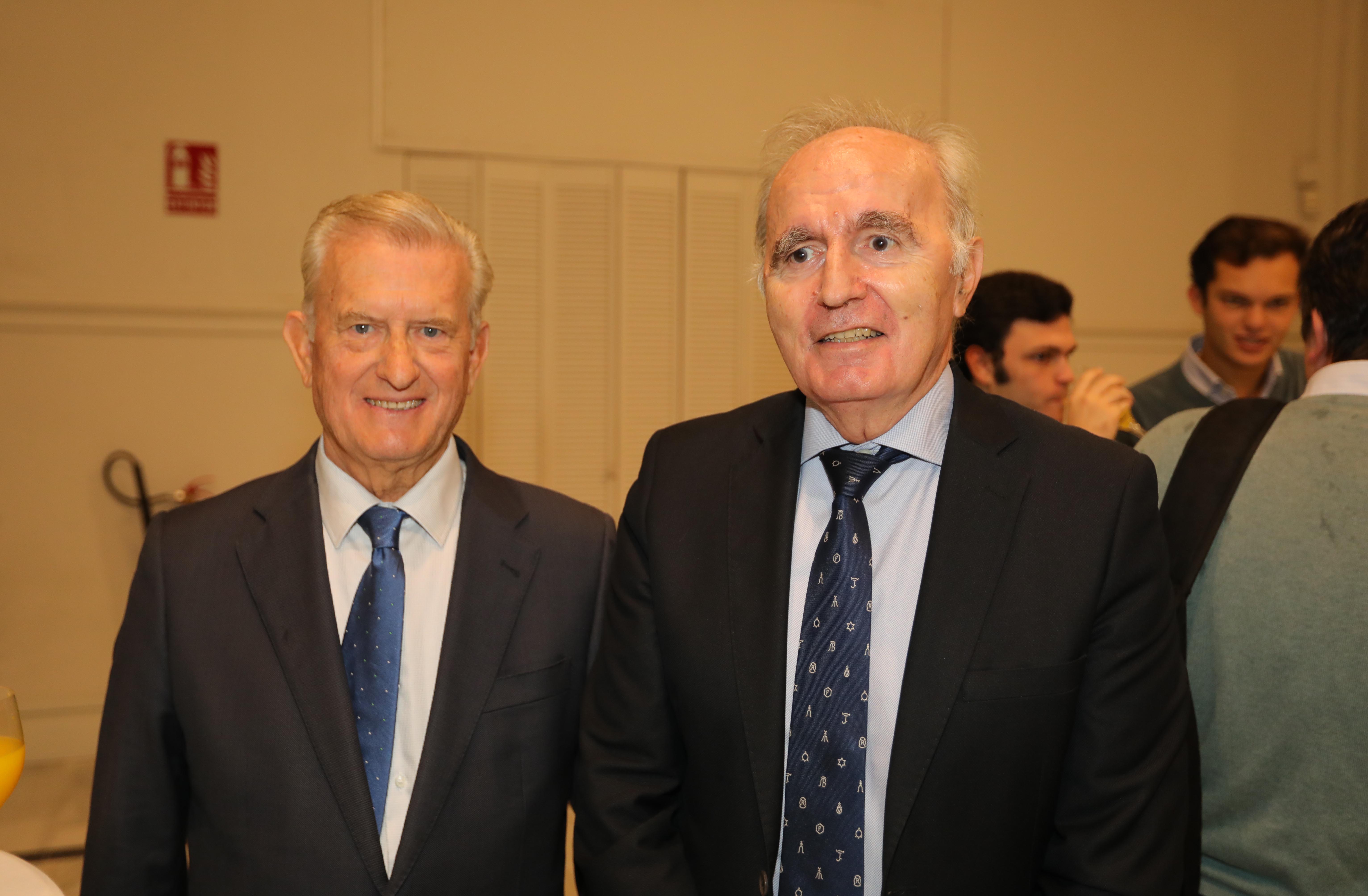 Eusebio Gallego y Moisés Sampedro