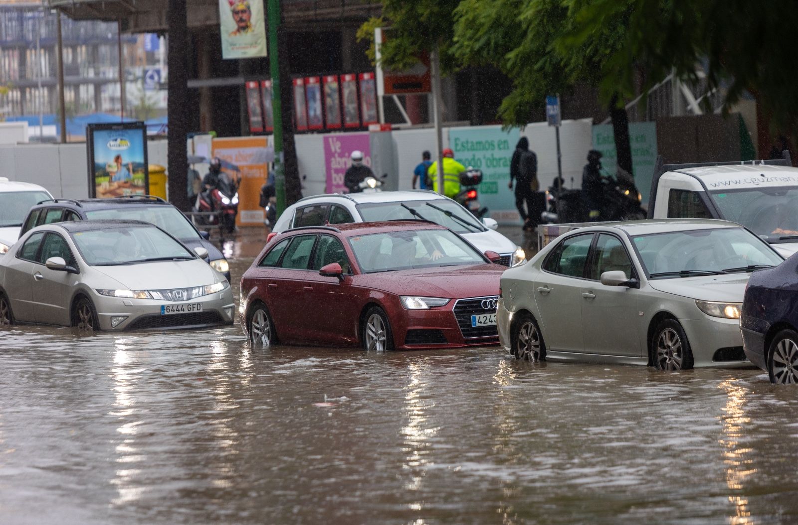 Fuertes lluvias en Sevilla: así afecta la borrasca a la ciudad