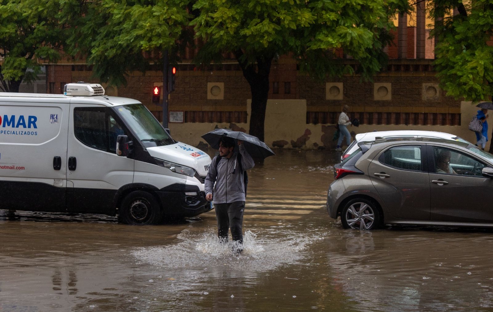 Fuertes lluvias en Sevilla: así afecta la borrasca a la ciudad