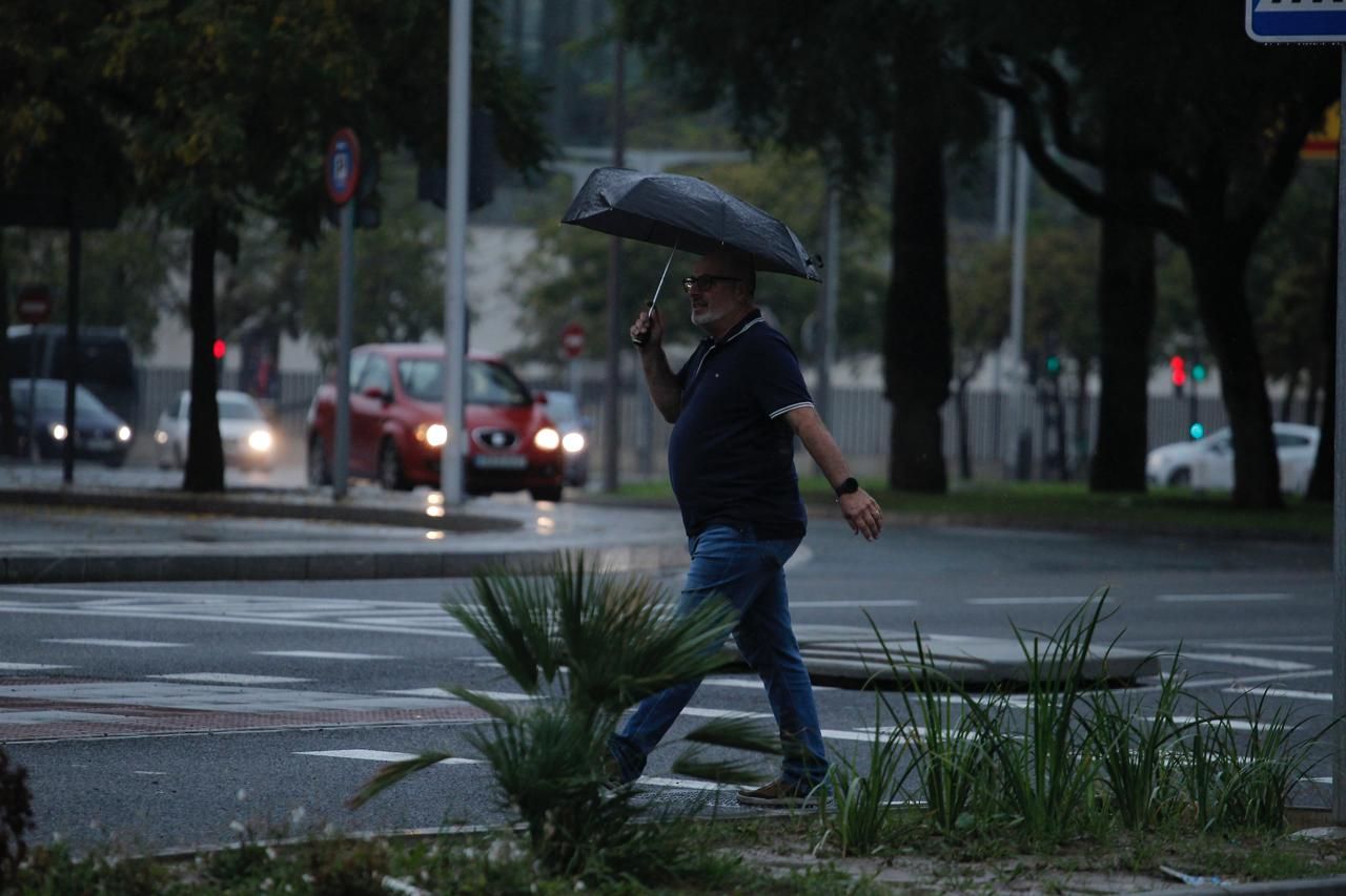 Fuertes lluvias en Sevilla: así afecta la borrasca a la ciudad