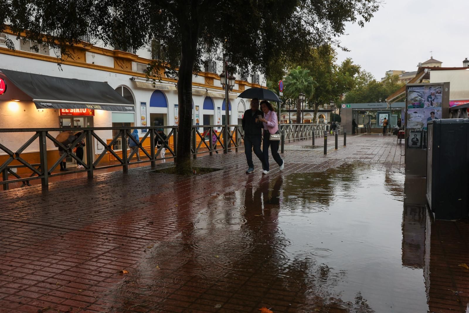 Fuertes lluvias en Sevilla: así afecta la borrasca a la ciudad
