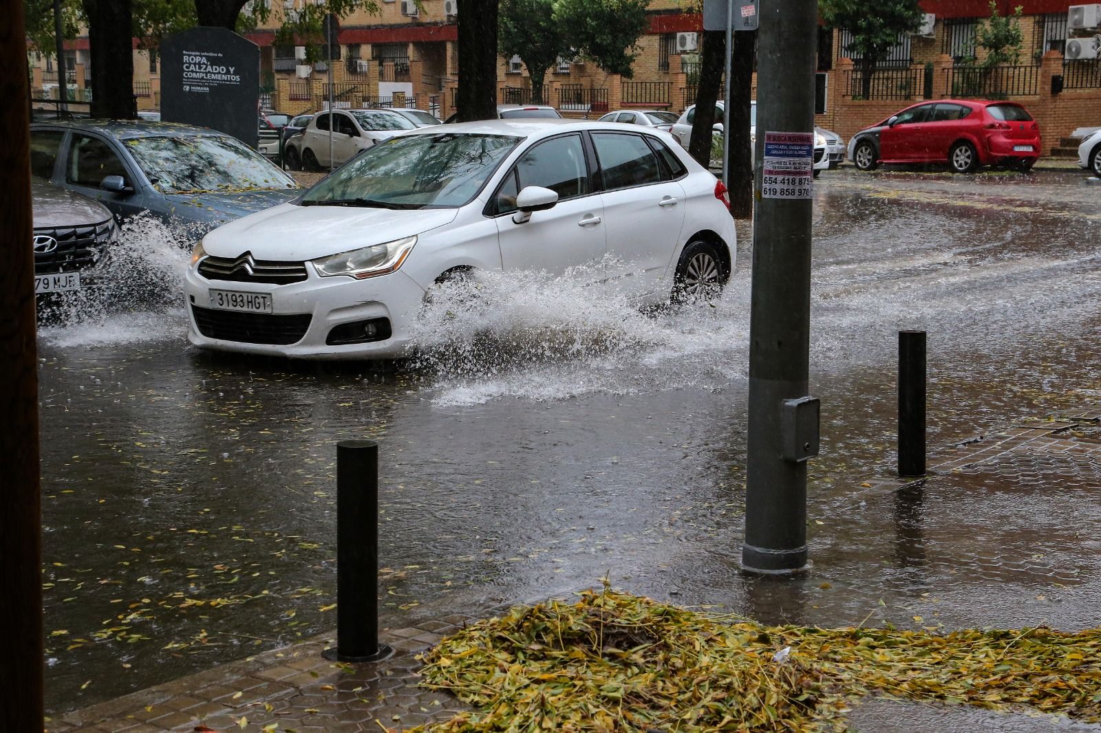 Fuertes lluvias en Sevilla: así afecta la borrasca a la ciudad
