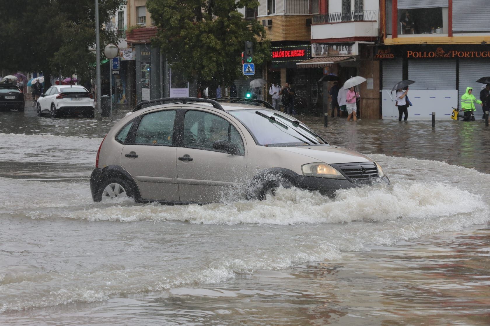 Fuertes lluvias en Sevilla: así afecta la borrasca a la ciudad