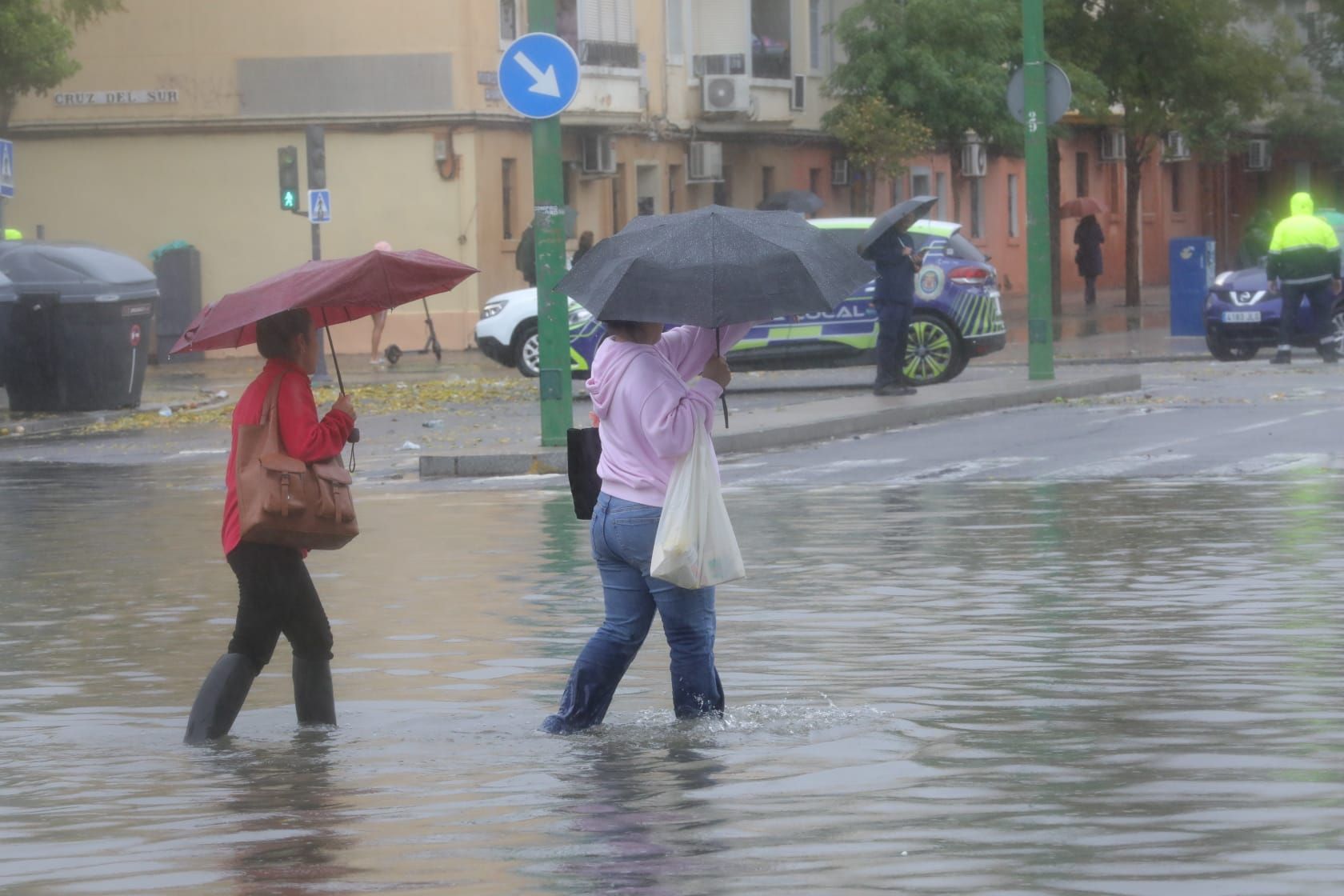 Fuertes lluvias en Sevilla: así afecta la borrasca a la ciudad
