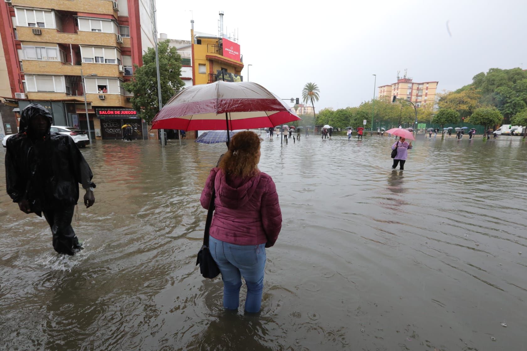 Fuertes lluvias en Sevilla: así afecta la borrasca a la ciudad