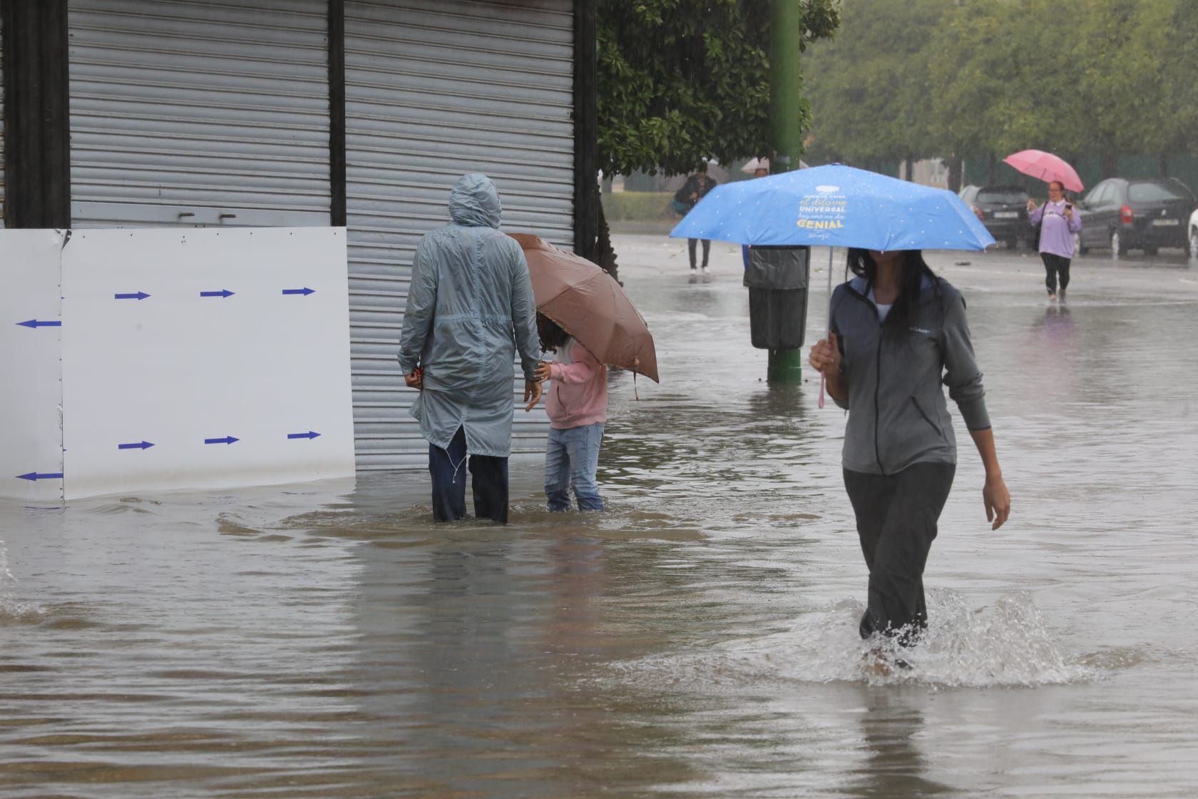 Fuertes lluvias en Sevilla: así afecta la borrasca a la ciudad