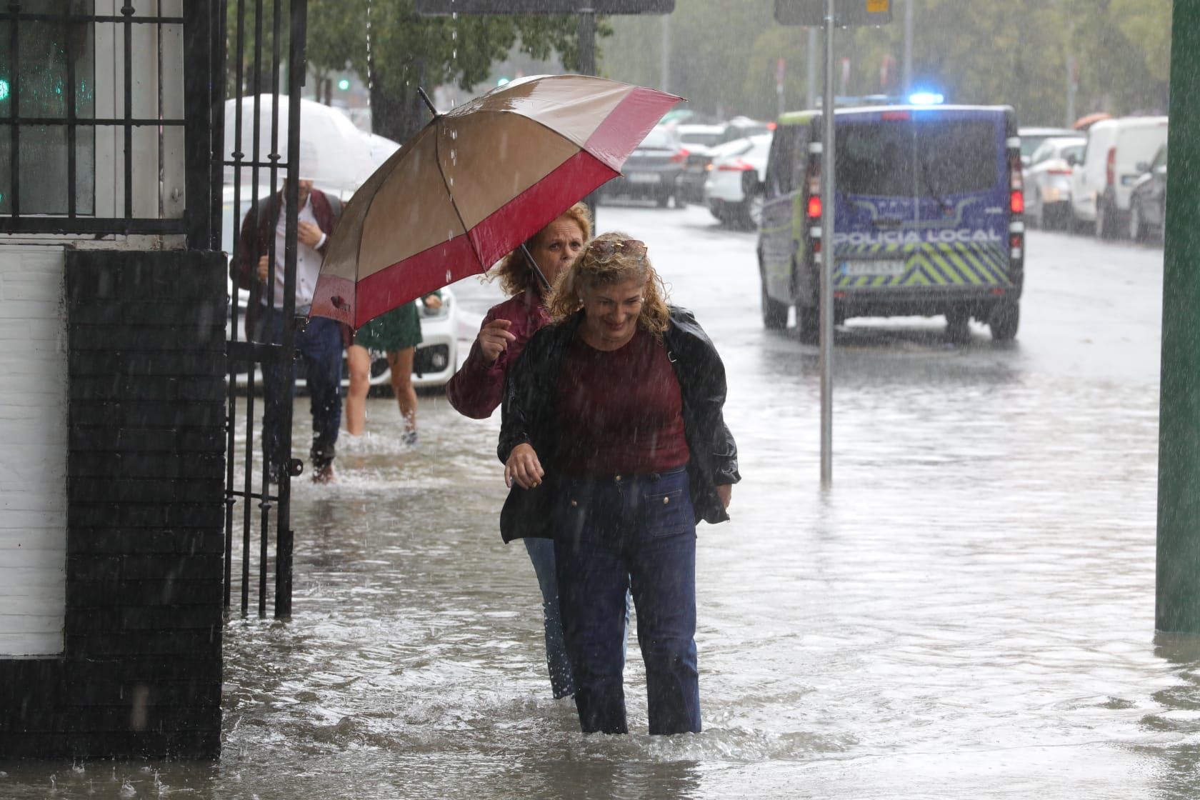 Fuertes lluvias en Sevilla: así afecta la borrasca a la ciudad