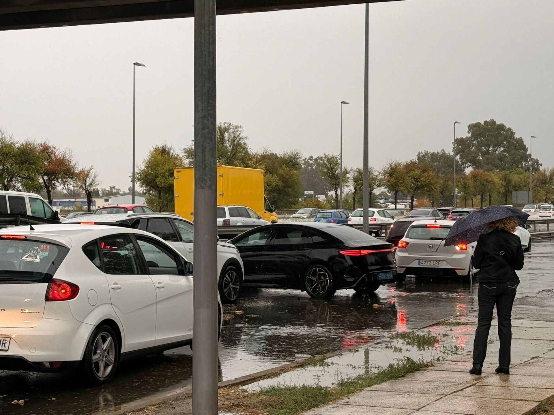 Fuertes lluvias en Sevilla: así afecta la borrasca a la ciudad