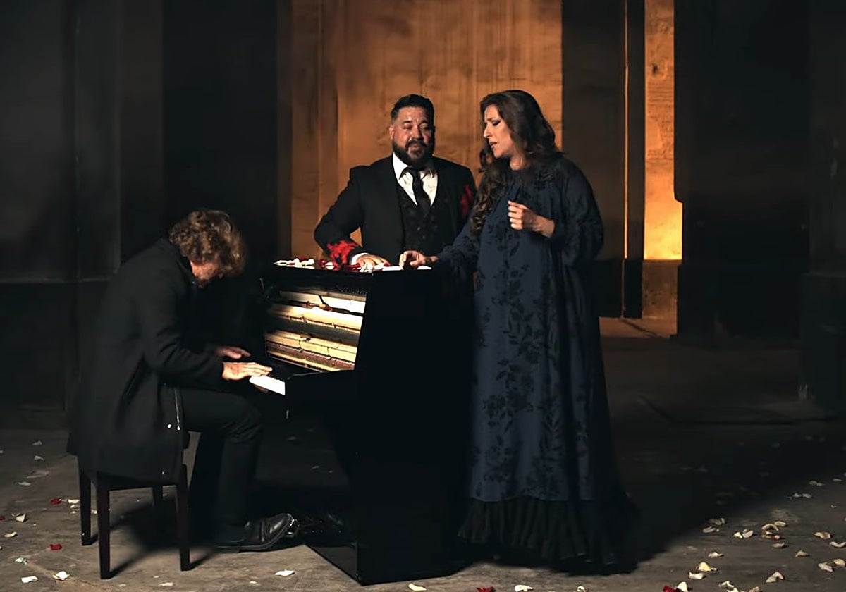 David Bastidas y Argentina cantando 'Y quise volar', con JM Mantecón al piano