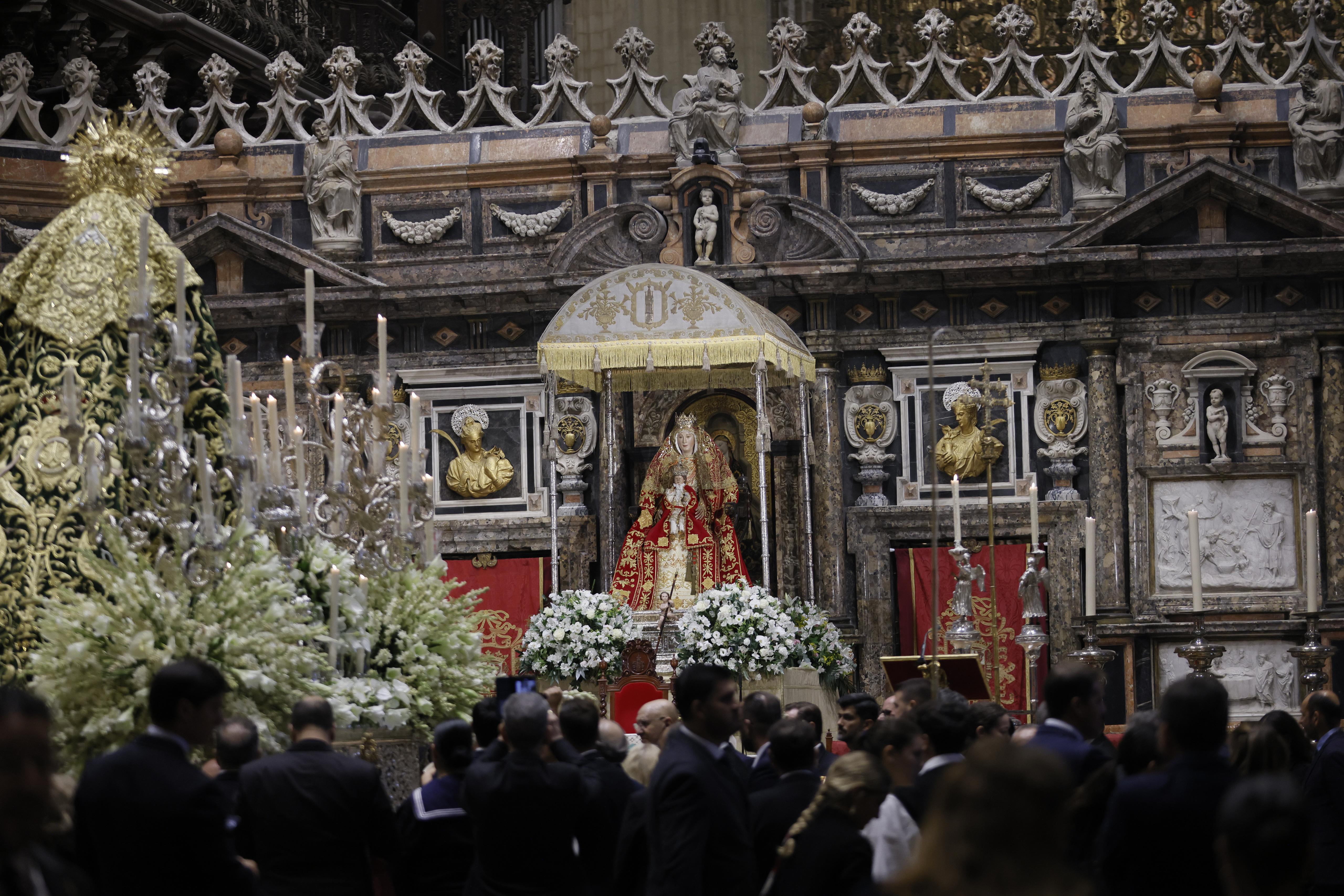 El final de la misión de la Esperanza de Triana, en imágenes