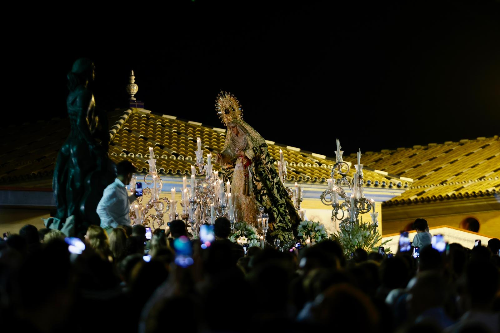 El final de la misión de la Esperanza de Triana, en imágenes
