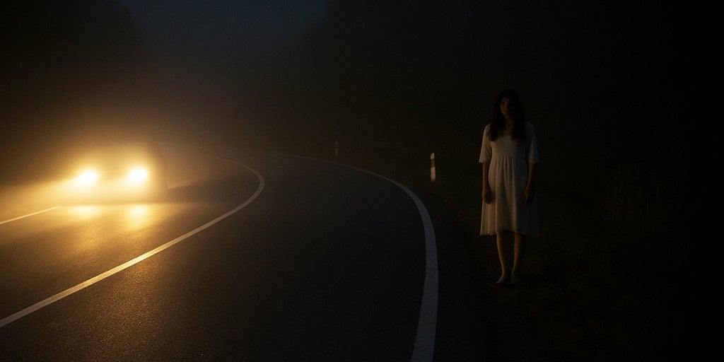 La leyenda de la chica de la curva revive en una carretera sevillana: «No tenía aspecto fantasmal, pero había algo extraño en su mirada»