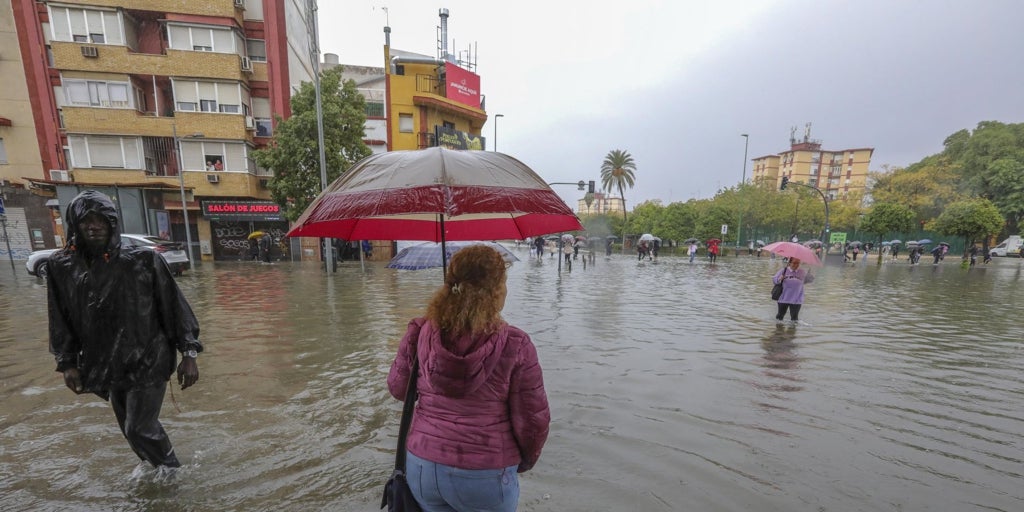 La AEMET advierte de que los episodios de fuertes lluvias en Sevilla volverán a repetirse