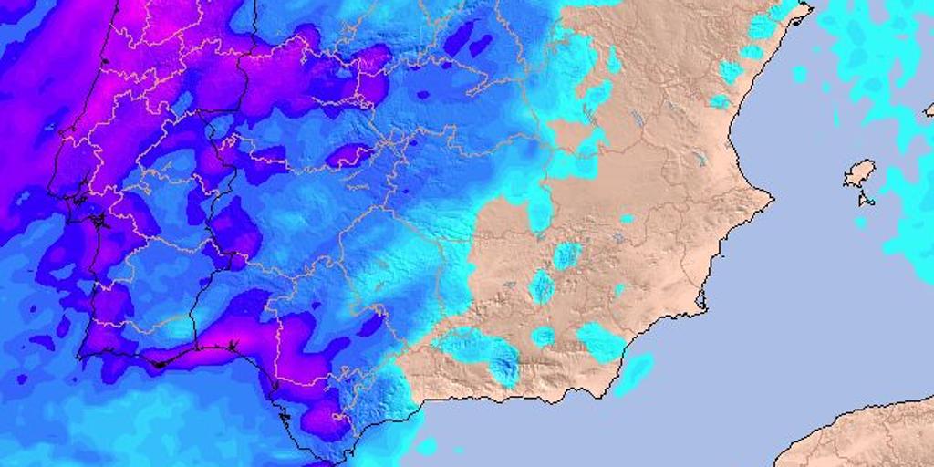 La Aemet activa de nuevo este miércoles la alerta naranja en Sevilla por fuertes lluvias y tormentas