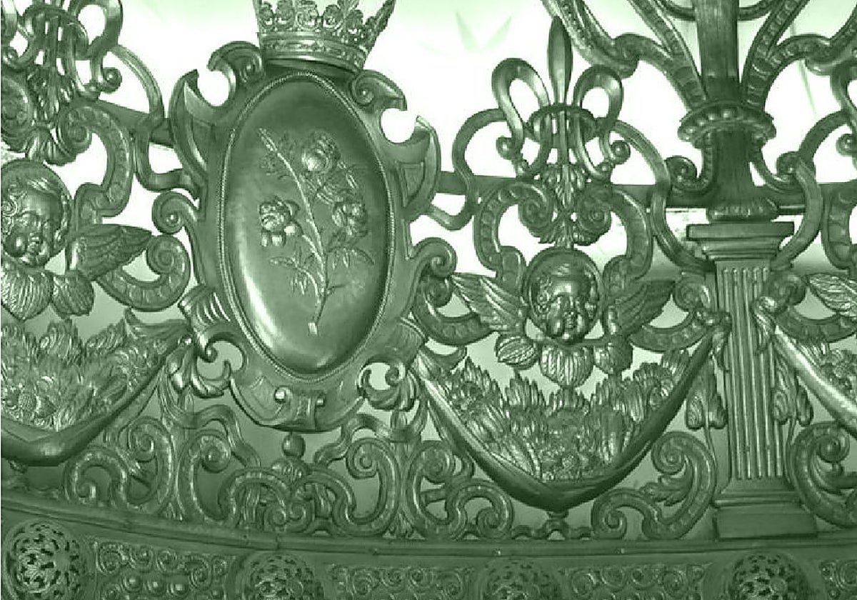 Detalle del camarín de la Macarena