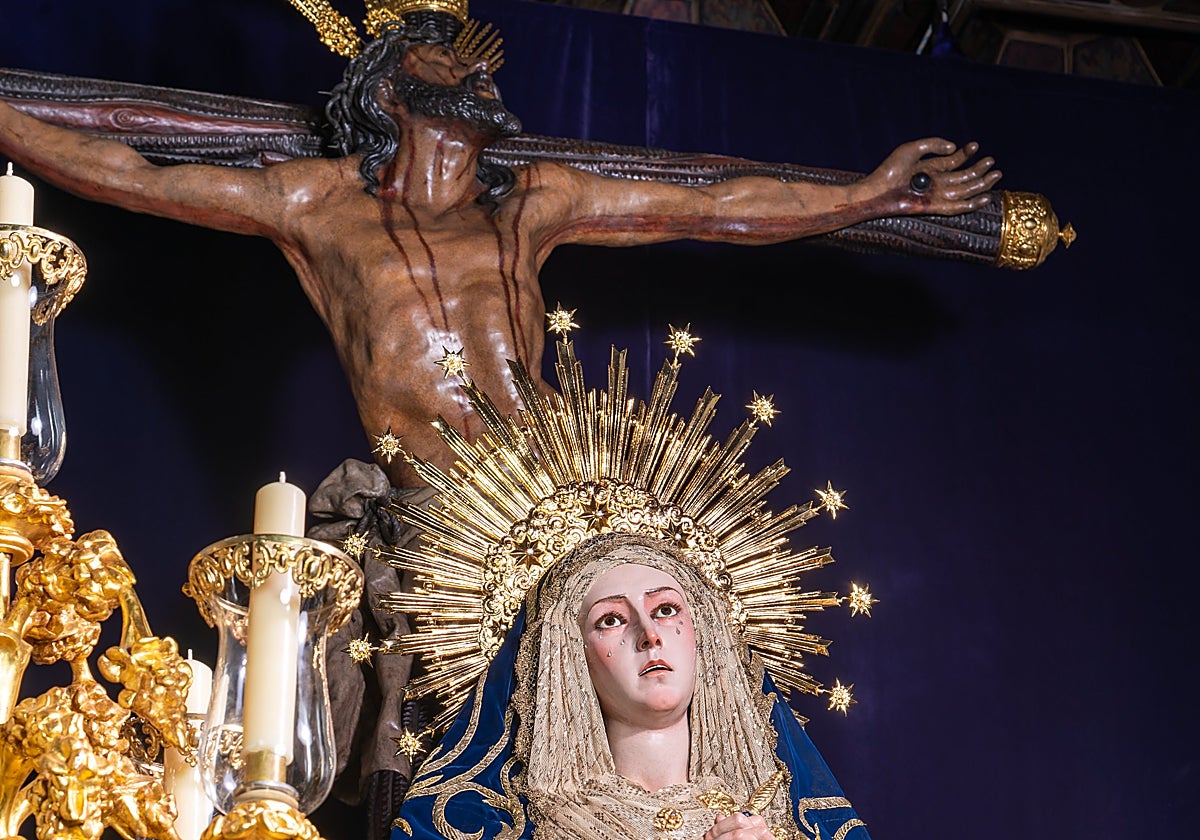 El Cristo de la Expiración y la Virgen de las Aguas del Museo