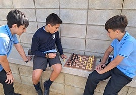 El ajedrez conquista los recreos del colegio Altair