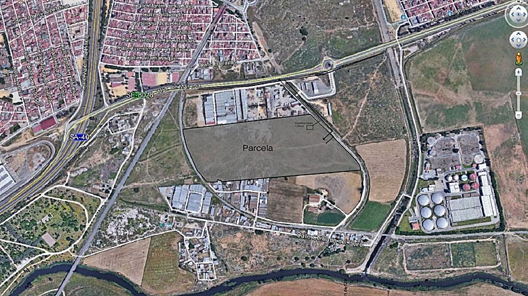 Ubicación de la parcela del proyecto