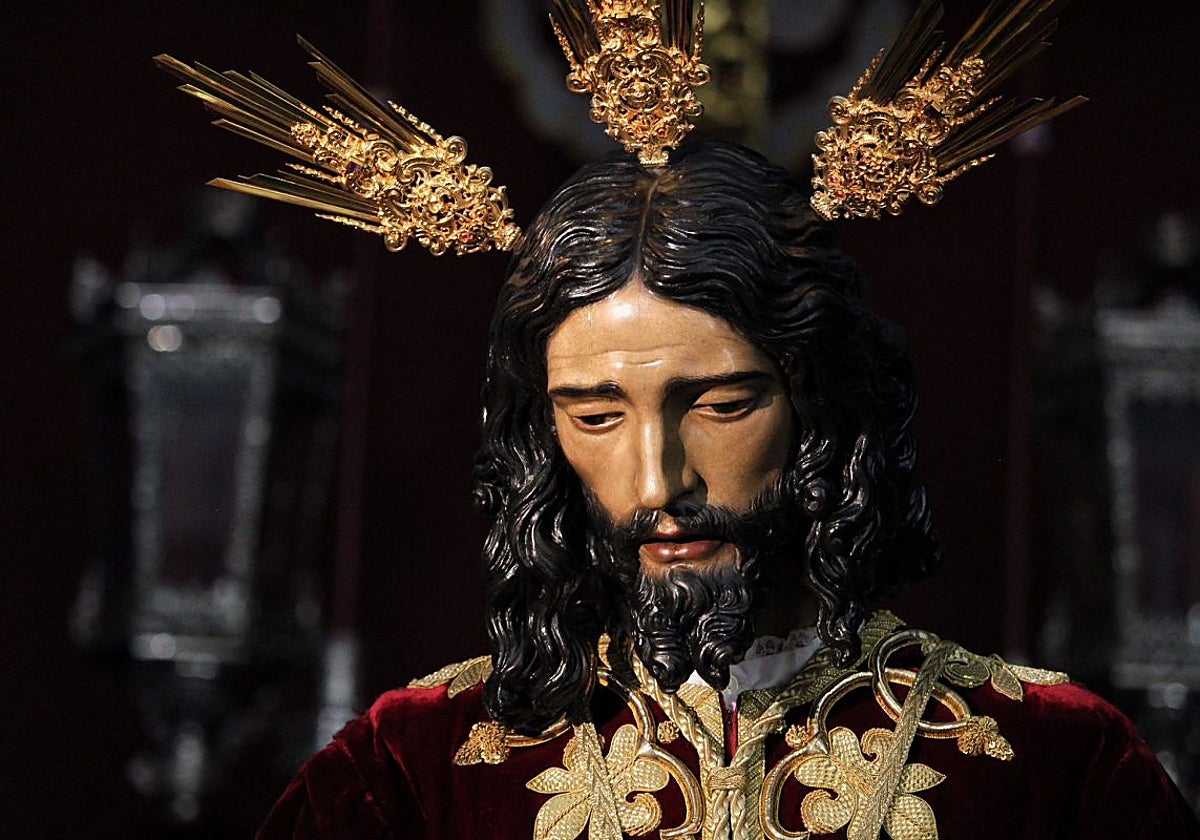 Imagen de Nuestro Padre Jesús Cautivo de Dos Hermanas, titular de la hermandad anfitriona