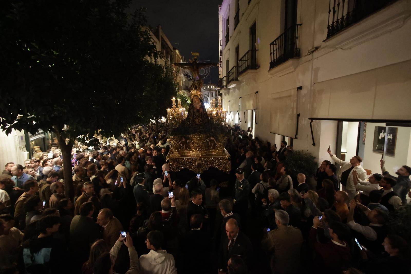 El traslado de la hermandad del Museo a la Catedral de Sevilla, en imágenes