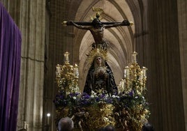 En imágenes, procesión extraordinaria de la hermandad del Museo