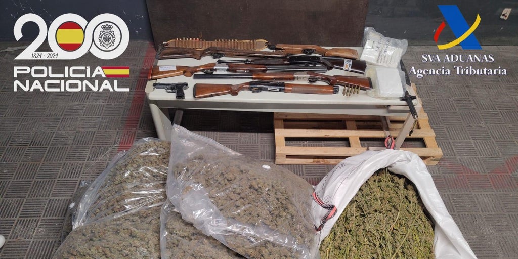 Veinte detenidos de un clan familiar en una pedanía de Las Cabezas de San Juan con una tonelada de marihuana