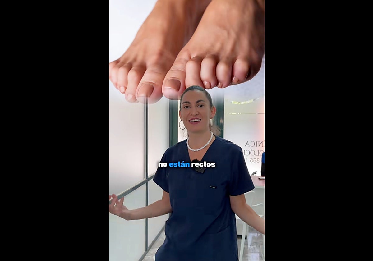 María Jesús, podóloga