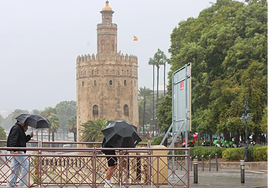 La borrasca Claudia llega a Sevilla: la Aemet activa la alerta amarilla por lluvias y tormentas este jueves