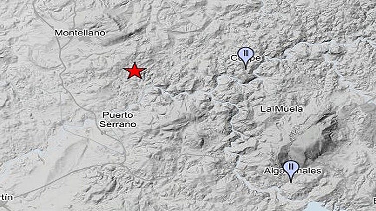 Montellano registra un terremoto de magnitud 2,9 este jueves