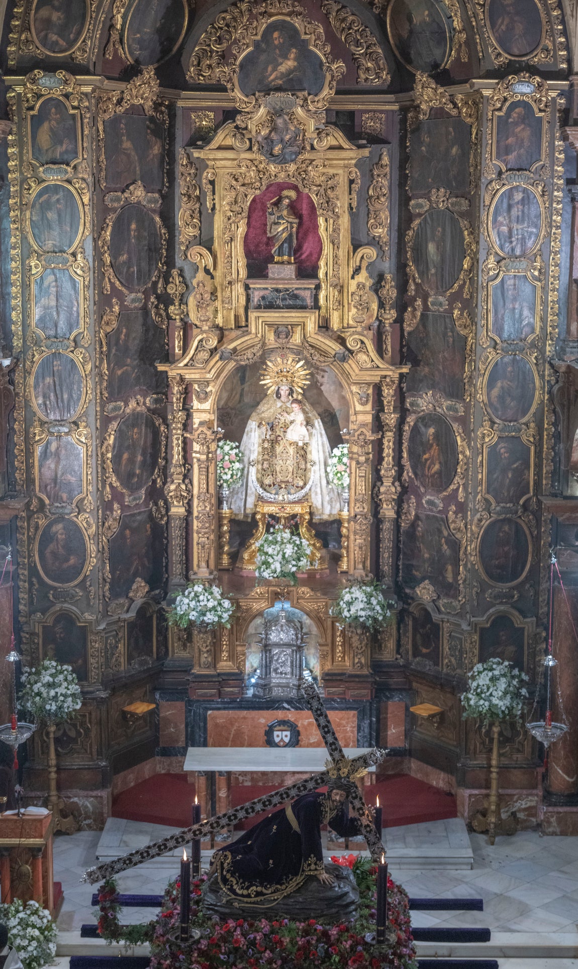 El traslado del Señor de las Penas al Buen Suceso, en imágenes