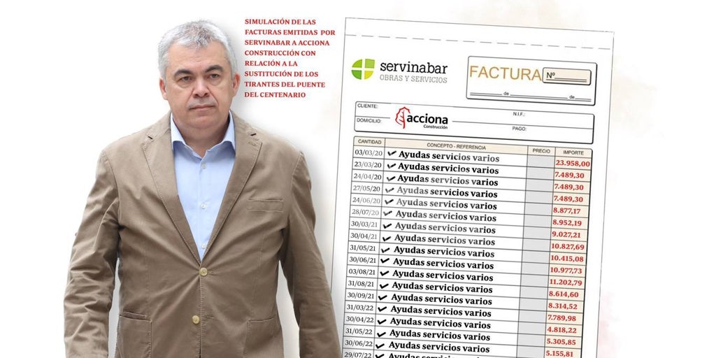 Servinabar facturaba de forma ambigua y opaca la obra del puente de las mordidas