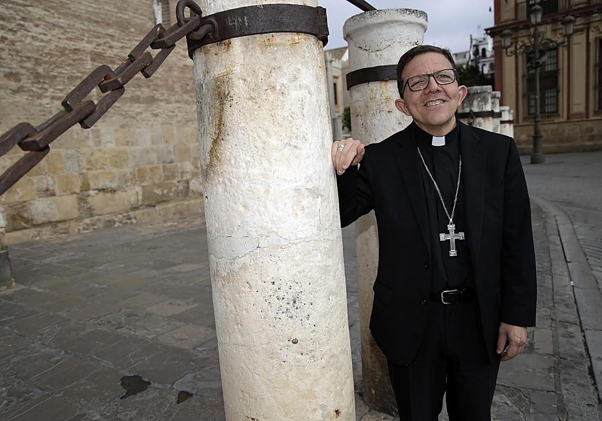 El obispo auxiliar Ramón Valdivia, en una imagen de archivo