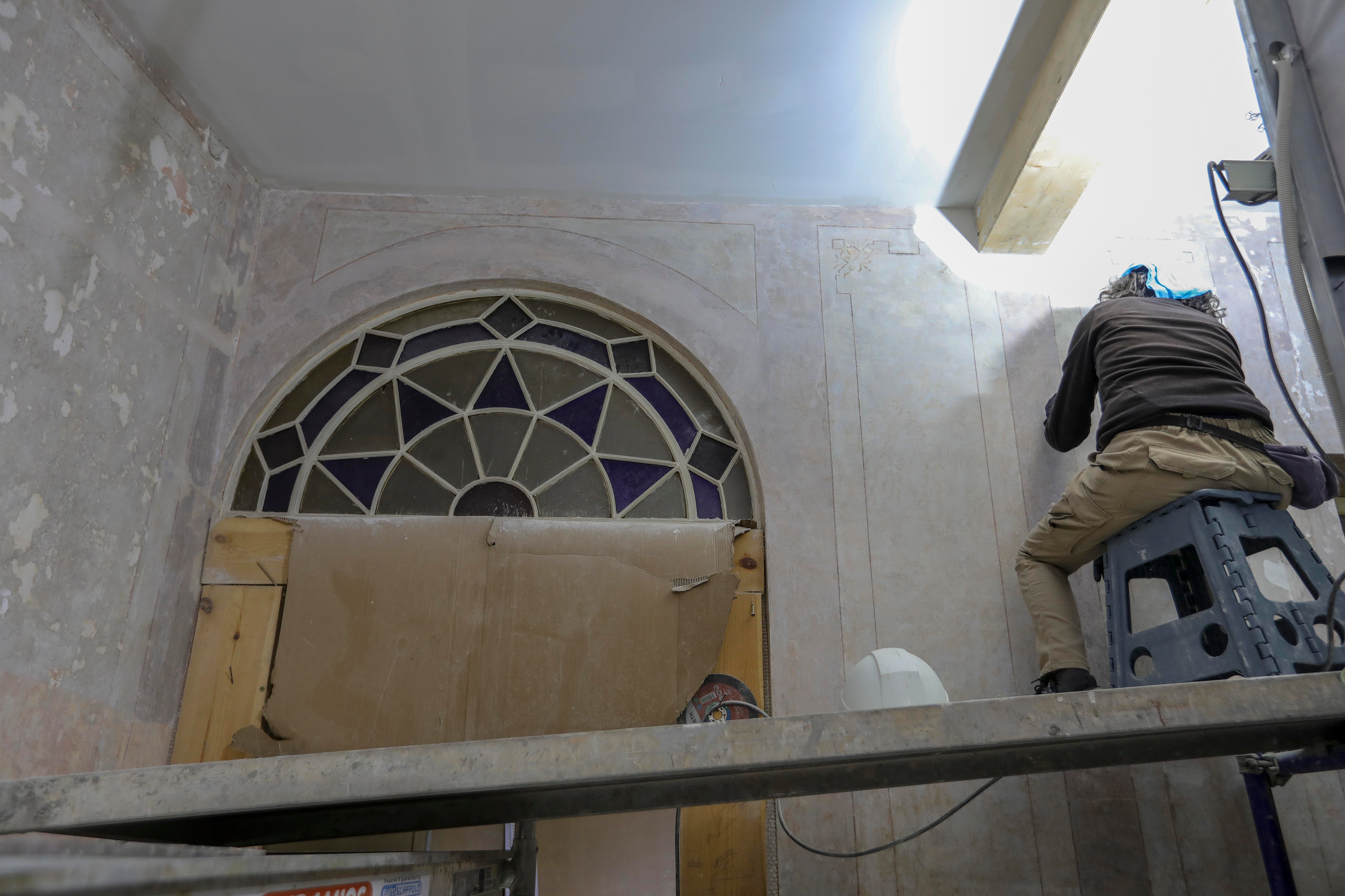 El estado de la obra de la casa Cernuda en Sevilla, en imágenes