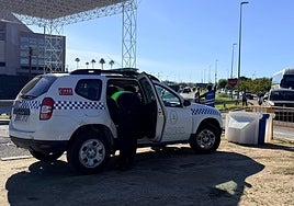 La Policía Local despacha con servicios mínimos el Betis - Girona