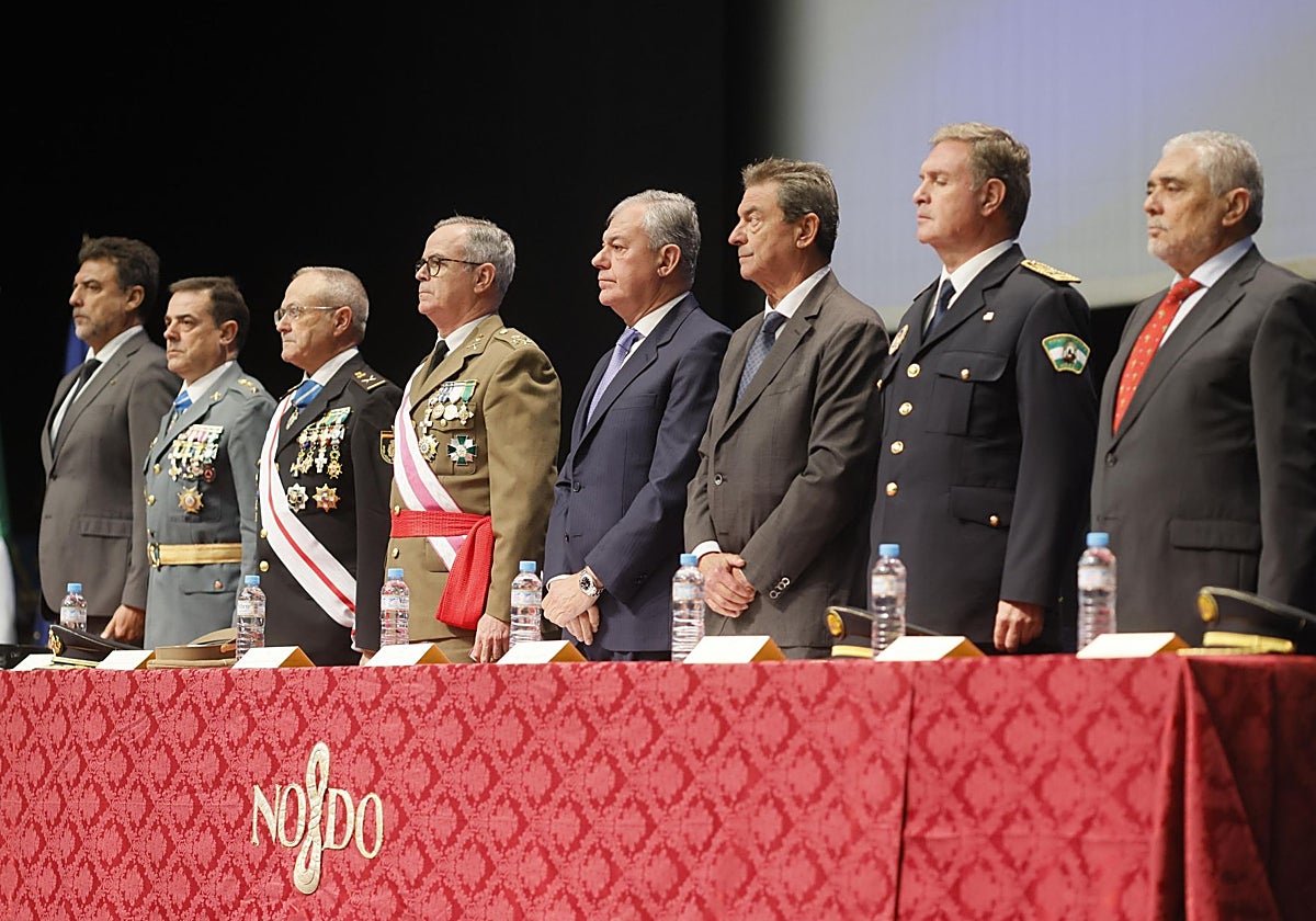 Acto del Día de la Policía en Fibes