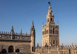 El arquitecto de la Giralda: «Los andamios se hicieron en cedro procedente del norte de África»