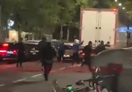 Imágenes de los altercados en Luis Montoto