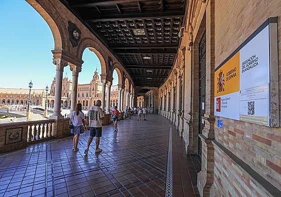 Dependencias de la Delegación del Gobierno en Andalucía en la Plaza de España