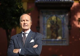 Ignacio Soro , hermano mayor del Gran Poder: «Estaríamos dispuestos a ampliar la Madrugada por el principio»