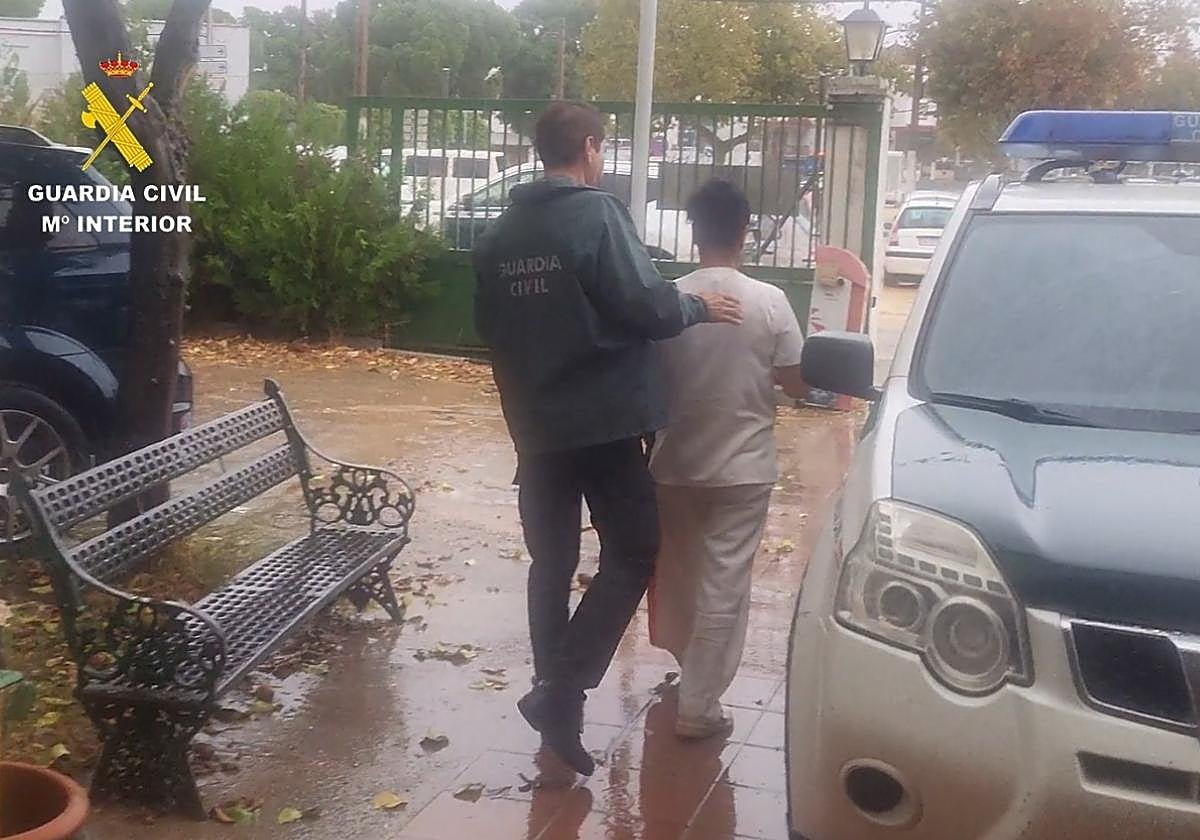 El cabecilla de la trama, detenido por la Guardia Civil