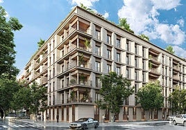 El nuevo edificio residencial del solar del Prado de San Sebastián ya tiene licencia de obras