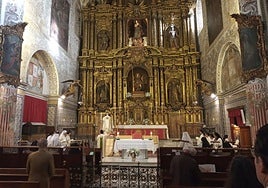 Misa en el monasterio de San Clemente